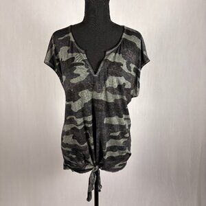 Lucky Brand | Blouse | 1X | Camo